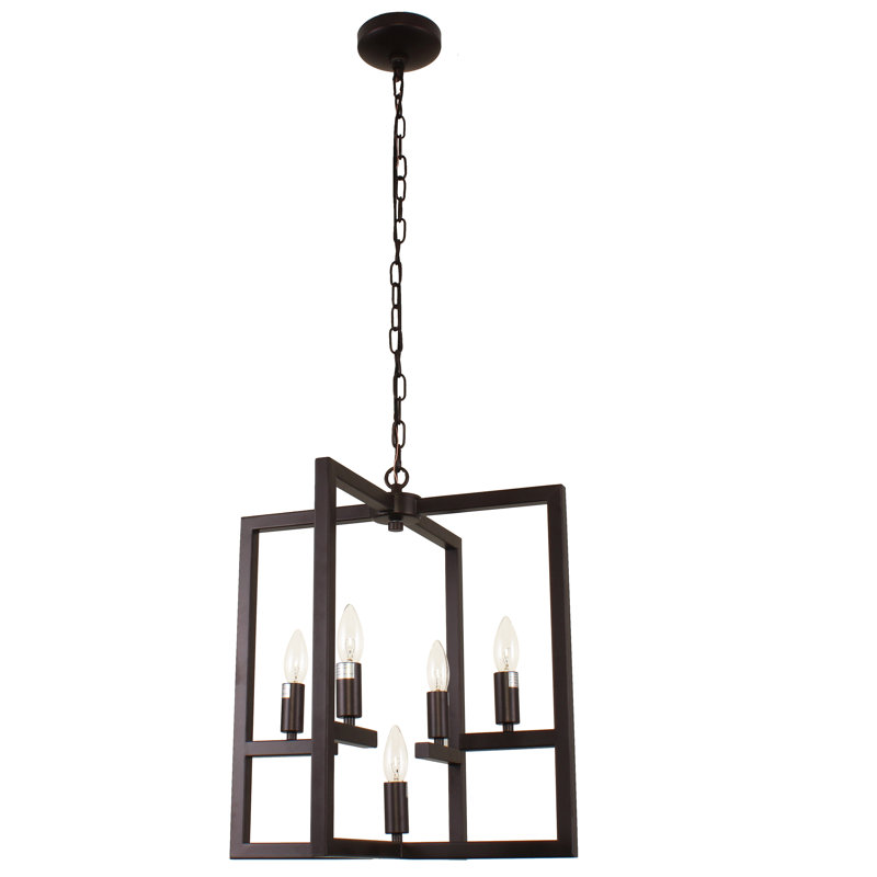 Redner 5 - Light Geometric Chandelier