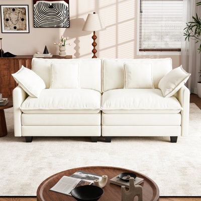 Canapé modulaire en chenille George