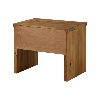 Jangali 35cm W Solid Wood Bedside Table