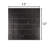 Onda Black 2" x 2" Square Textured Marble Look Mosaic Porcelain Tile