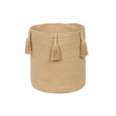 Cotton Woods Fabric Decorative Basket