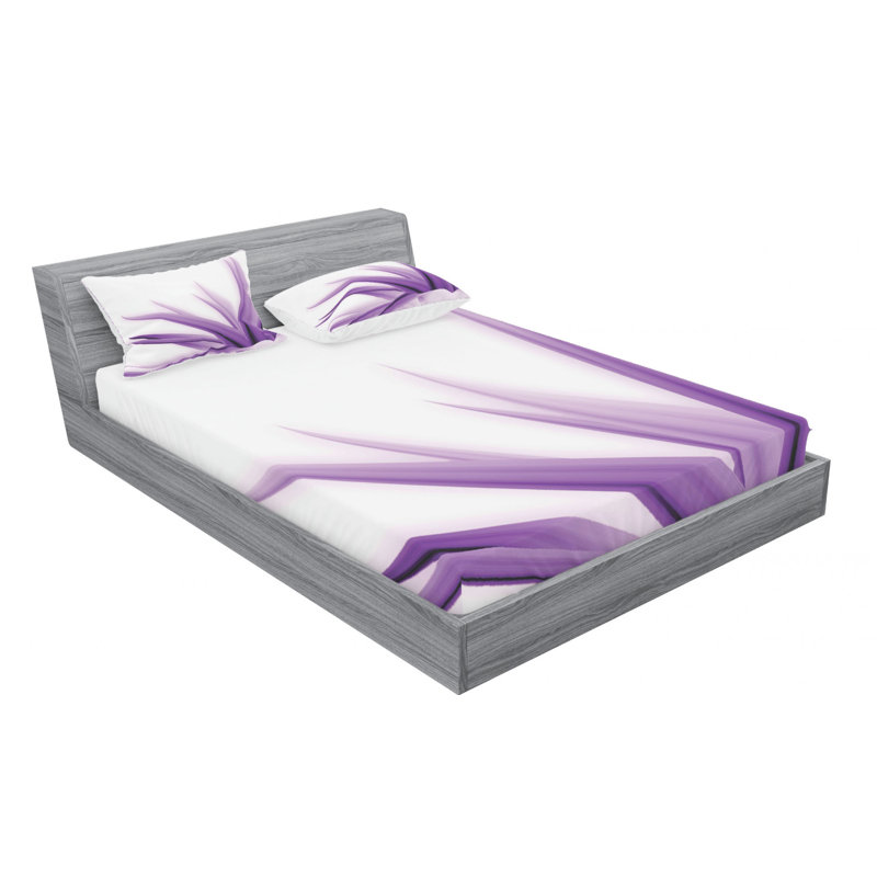 Microfiber Sheet Set, Queen Sheet Set with 2 Pillowcases