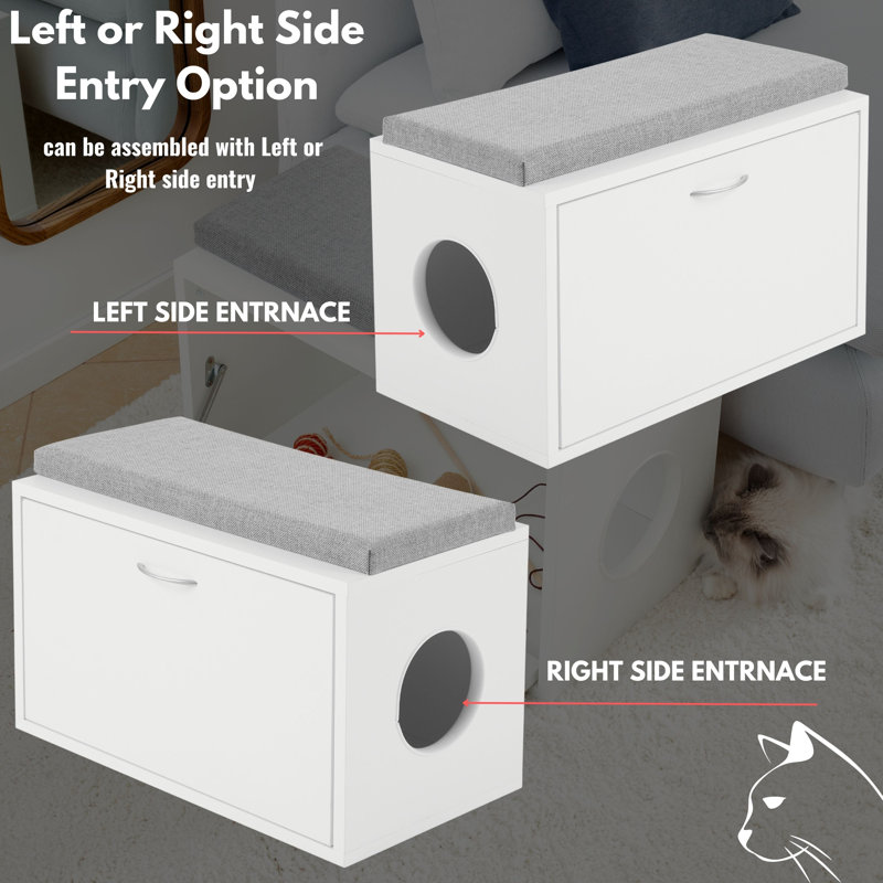 Ryedale Wood Litter Box Enclosure