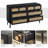 47'' W 6 - Drawer Dresser Vintage Boho Wood Dresser TV Stand-541055350