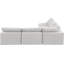 Canapé modulaire réversible en velours Hripsik-87141421