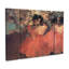 Ensemble de 3 panneaux muraux - Marcus Jules «Ballerine», art mural sur toile pour le salon, la chambre à coucher ou le bureau 