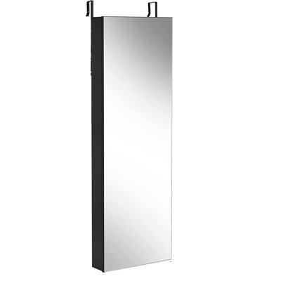 Armoire à bijoux avec miroir à suspendre