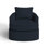 Fauteuil demi-tonneau pivotant en polyester 38 po Mills