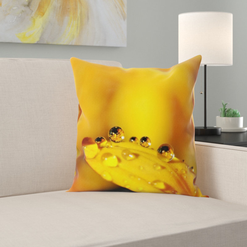 Microsuede Throw Pillow