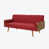 Tissu rouge est en rupture de stock