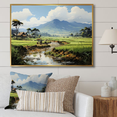 " Vietnam Golden Rice Fields "