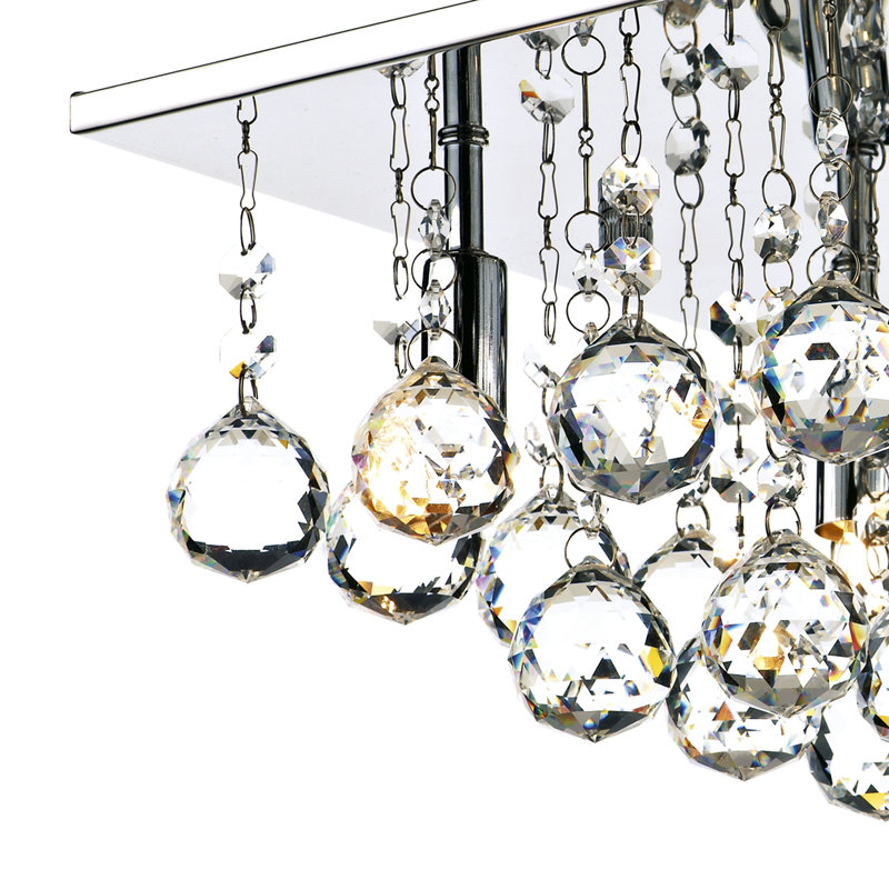 Flush Mount, Polished Chrome