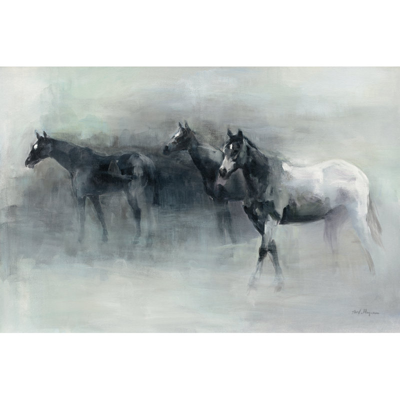 In The Mist by Marilyn Hageman - Wrapped Canvas Painting, 20cm H x 30cm W