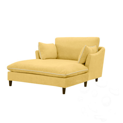 Chaise longue avec coussins