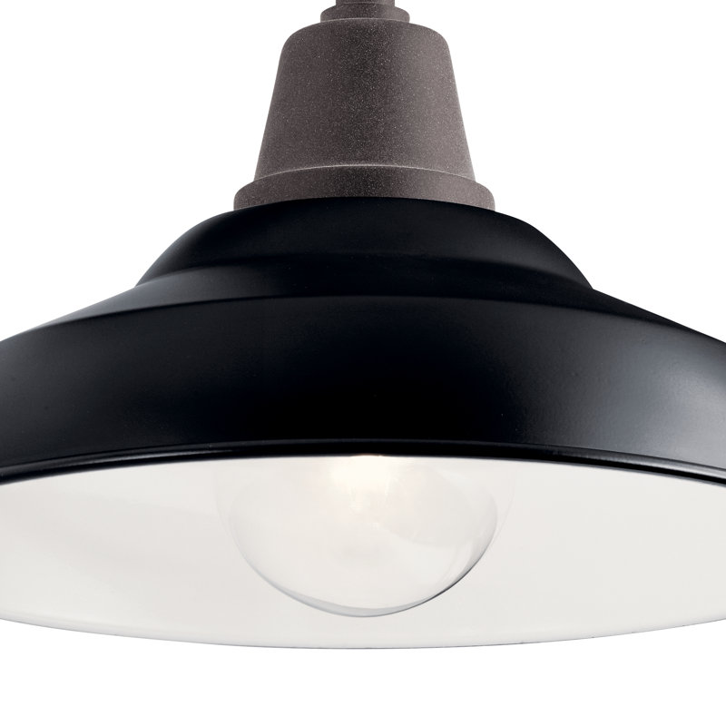 Mur extérieur Hemlen 1Lt, Noir, H 16,25 po x l 12,5 po x P 21 po