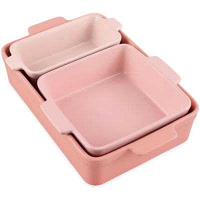 3PC Casserole Cookware Set