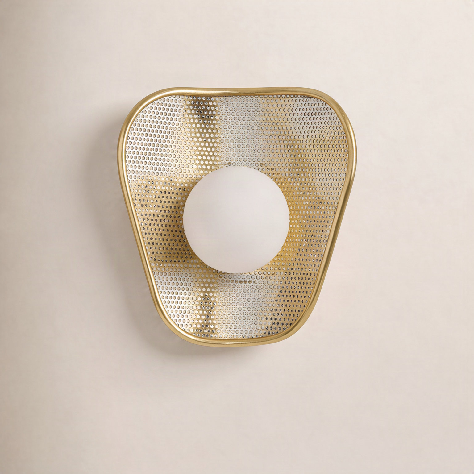 Marta Single Light Flush Mount Sconce