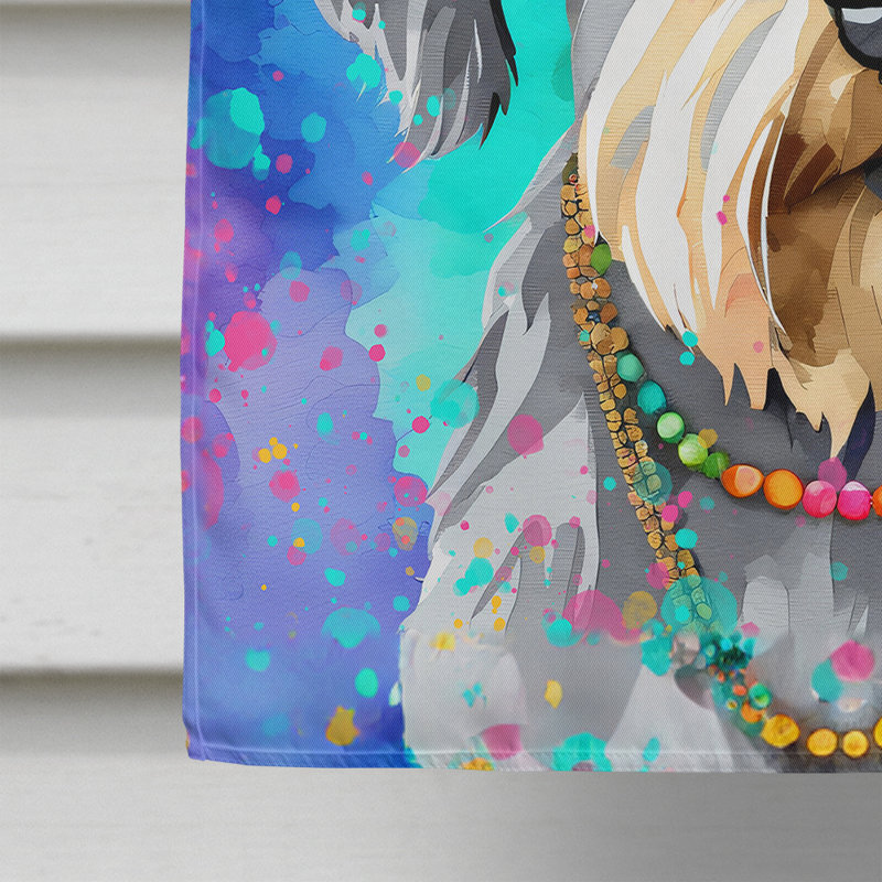 Drapeau de la maison Hippie Dawg, Schnauzer mauve