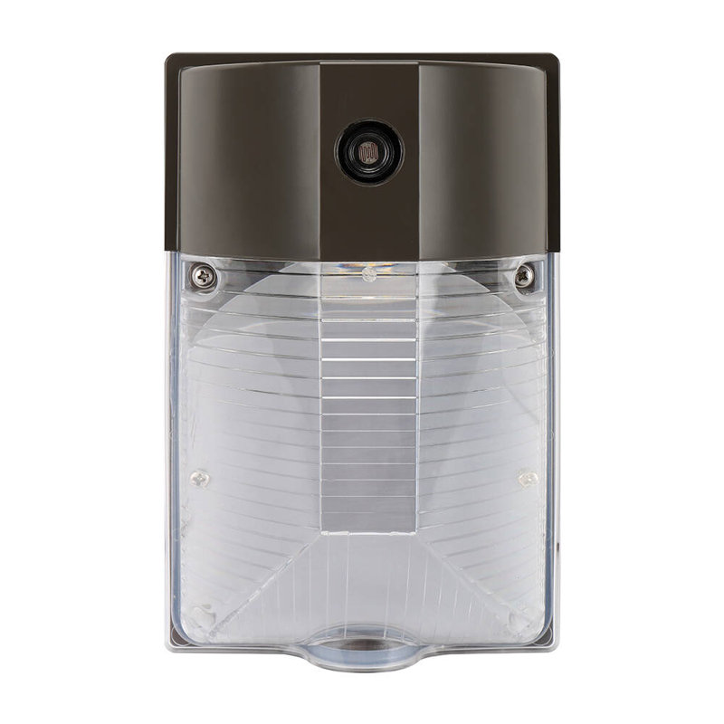 LED Mini Wall Pack With Photocell 1900LM 120-277V Outdoor Wall Lighting, 25