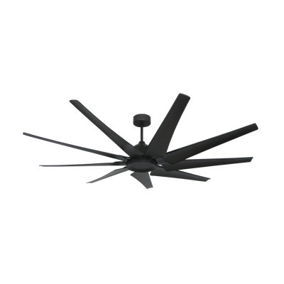 Liberator Wifi 72 po Ventilateur de plafond intérieur / extérieur en nickel brossé avec télécommande