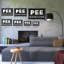Pee Like No One Is Listening (paquet de 2) en aluminium 7 po x 10 po