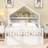 Twin Size Wooden House Bed with Storage Headboard Shelf, White-2034002533-2034002534