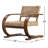 Elara 30" W Woven Teak Wood Armchair-1399769491