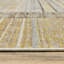 Tapis de couloir géométrique beige tissé à la main 8 pi avec franges
