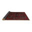 Tapis traditionnel rouge / noir-1181299785