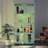 Two-Door  Tawny  Glass Display Cabinet 4 Shelves With Door-1070596516