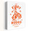 My First Rodeo Jackson Wyoming Horseback Cowgirl Contemporary Horse Wall Art Print-950176451