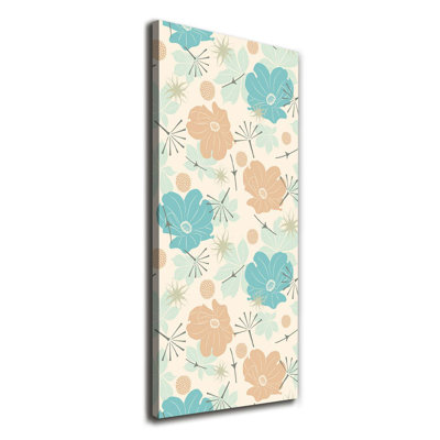 Floral - Wrapped Canvas Print