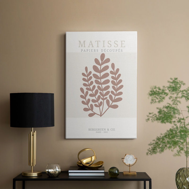 Matisse CD XXXIV, reproduction d'art encadrée sur mesure, galerie Cavas, H 12 po x l 8 po