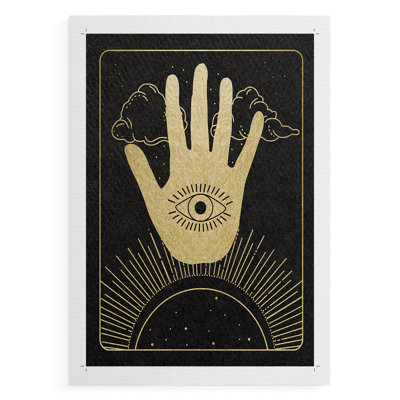 Celestial Palm -Canvas Print Only - NOT FRAMED