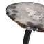 Agate Side Table Horseshoe Base, Assorted