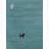Handwoven Wool Gabbeh Uni Turquoise Rug