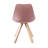 17.72'' H Velvet Upholstered Side Chair-58375559