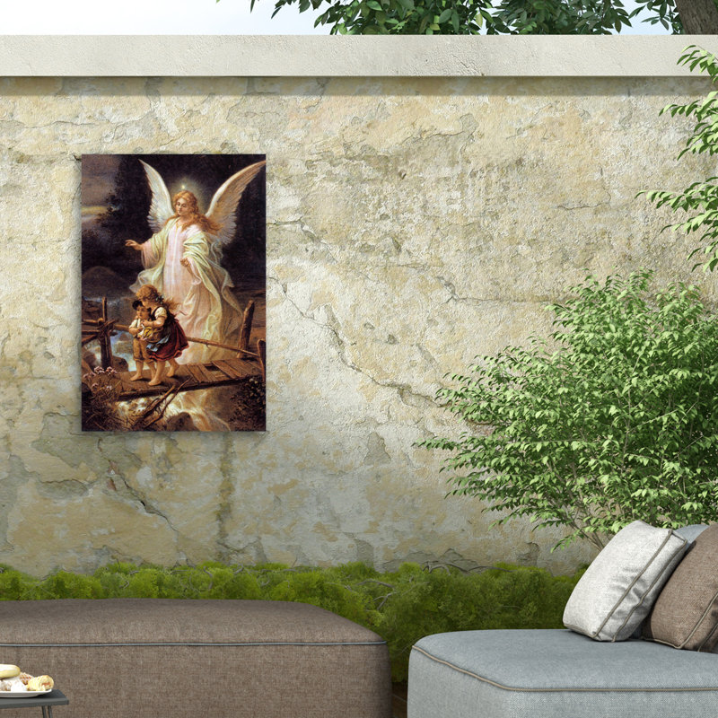 Toile d'extérieur Marcus Jules Guardian Angel, H 12 po x l 19 po