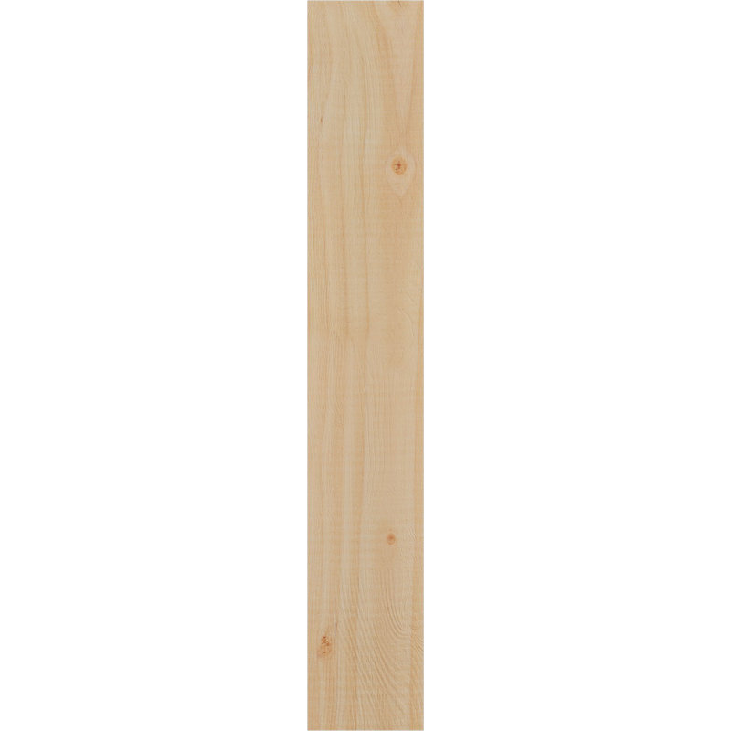 Corbeau méditerranéen, H 22 po x l 3,5 po x P 10 po, Sapin de Douglas, Lisse