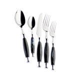 Country 5 - Piece Stainless Steel Flatware Set - Service for 1