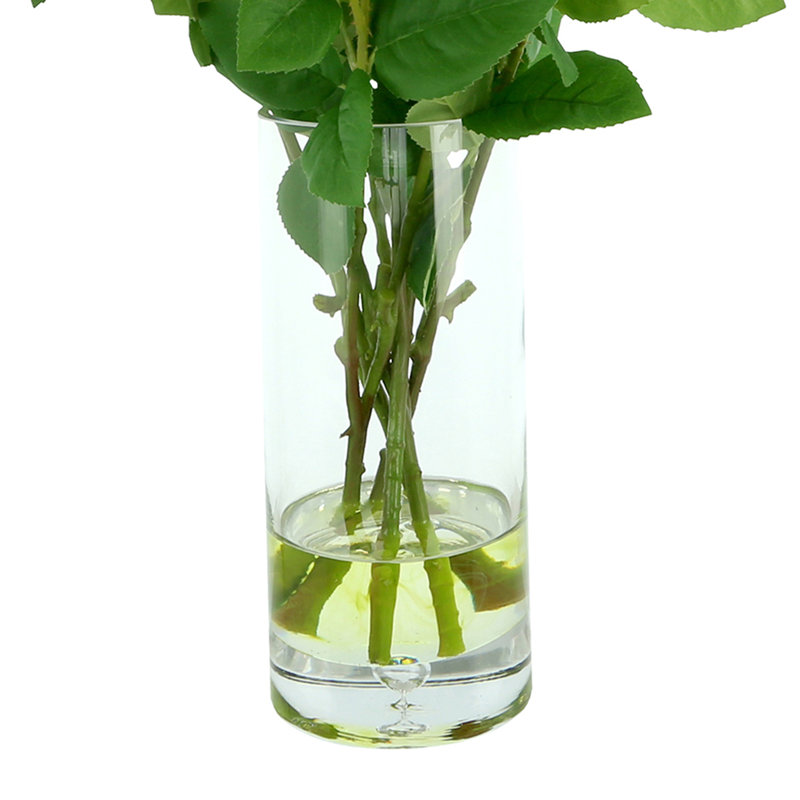 Vase rose