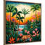 Impression sur toile encadrée, "Tropical Paradise Dreams IV" par Lazar studio-1914874486