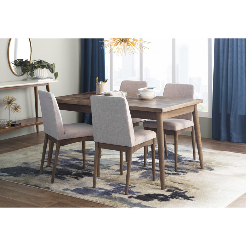Azra 7-Piece Modern Dining Set with Table & 6 Chairs