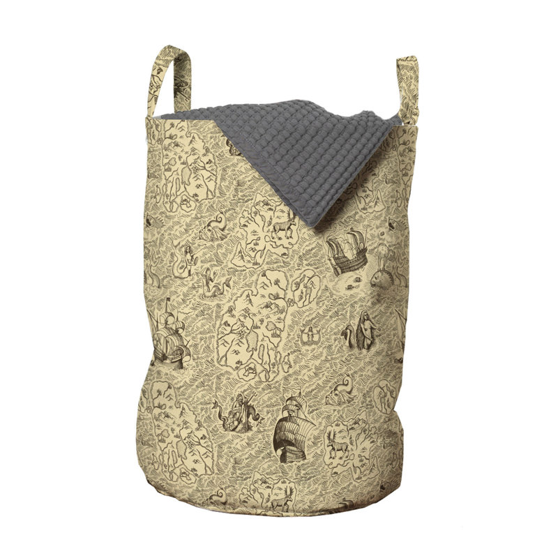 Fabric Laundry Bag with Handles