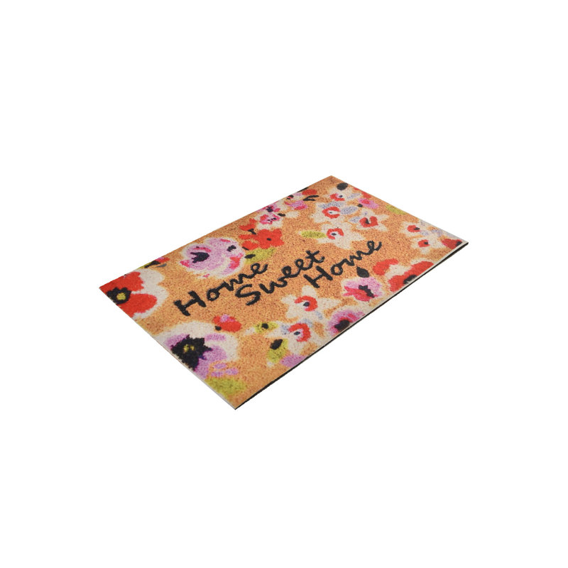Durable PVC Doormat, Non-Slip Underside, 15.7 x 23.6 inches | 100% PVC Material, Machine Washable at 86°F | Perfect for Indoor & Outdoor Use, Easy to Clean, Stylish & Functional Welcome Mat
