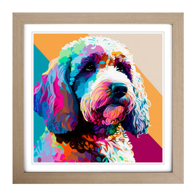 Cockapoo Fauvism - Framed Print