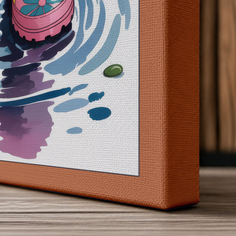 Print, 24x16 - 61.0 x 40.6 cm, Terracotta Border