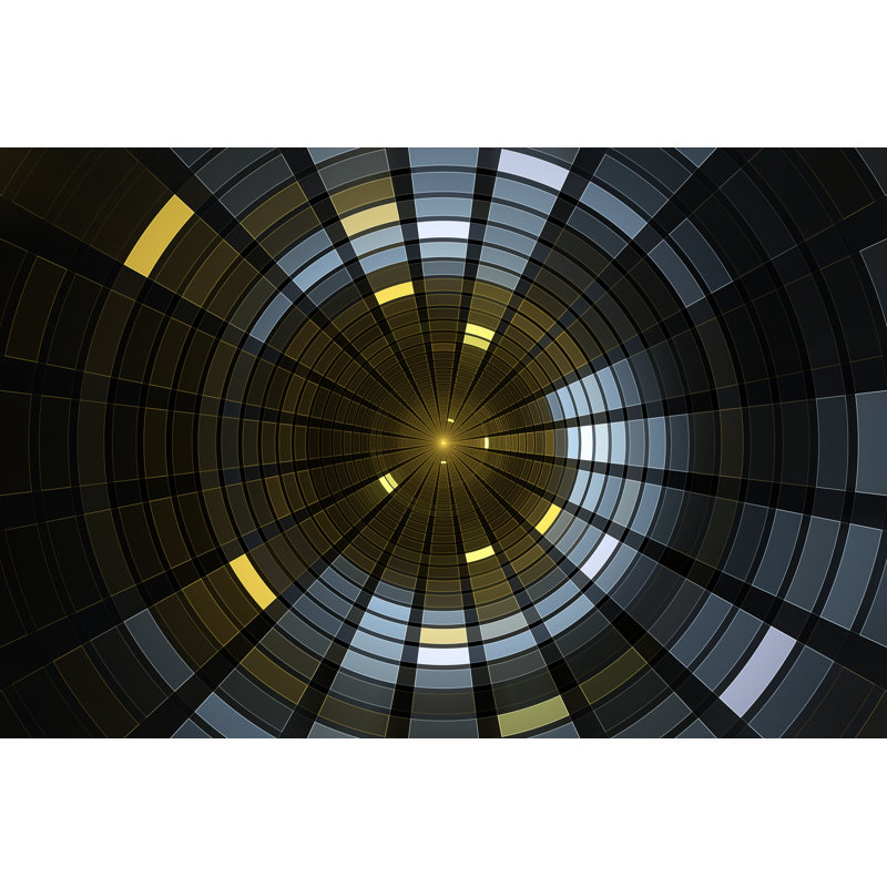 Brabham Science Fiction Background by Pixelparticle - Wrapped Canvas Print, 30cm H x 46cm W x 3.8cm D