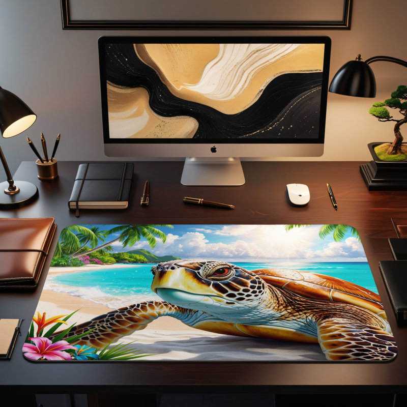 Polyester Desk Pad, 23.6x13.8