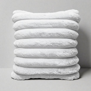 Coussin à poils longs moelleux 2X2 Ft